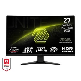 LCD Monitor|MSI|MAG 274CQF|27"|Gaming/Curved|Matte|Panel VA|2560x1440|16:9|180Hz|0.5 ms|Colour Black|MAG274CQF LCD Monitor|MSI|MAG 274CQF|27"|Gaming/Curved|Matte|Panel VA|2560x1440|16:9|180Hz|0.5 ms|Colour Black|MAG274CQF
