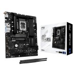 Mainboard|ASROCK|Intel B860 Express|LGA1851|ATX|Memory DDR5|Memory slots 4|1xPCI-Express 4.0 16x|1xPCI-Express 5.0 16x|1xM.2|1xHDMI|1xDisplayPort|1xAudio-In|1xAudio-Out|1xMicrophone|2xUSB 2.0|6xUSB 3.2|1xUSB-C|1xRJ45|B860PRO-AWIFI