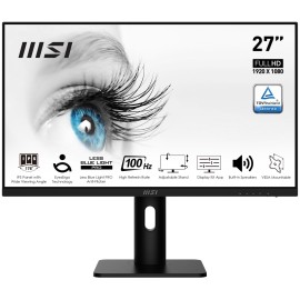 LCD Monitor|MSI|PRO MP273AP|27"|Panel IPS|1920x1080|16:9|100Hz|Matte|4 ms|Speakers|Swivel|Pivot|Height adjustable|Tilt|Colour Black|PROMP273AP LCD Monitor|MSI|PRO MP273AP|27"|Panel IPS|1920x1080|16:9|100Hz|Matte|4 ms|Speakers|Swivel|Pivot|Height adjustable|Tilt|Colour Black|PROMP273AP