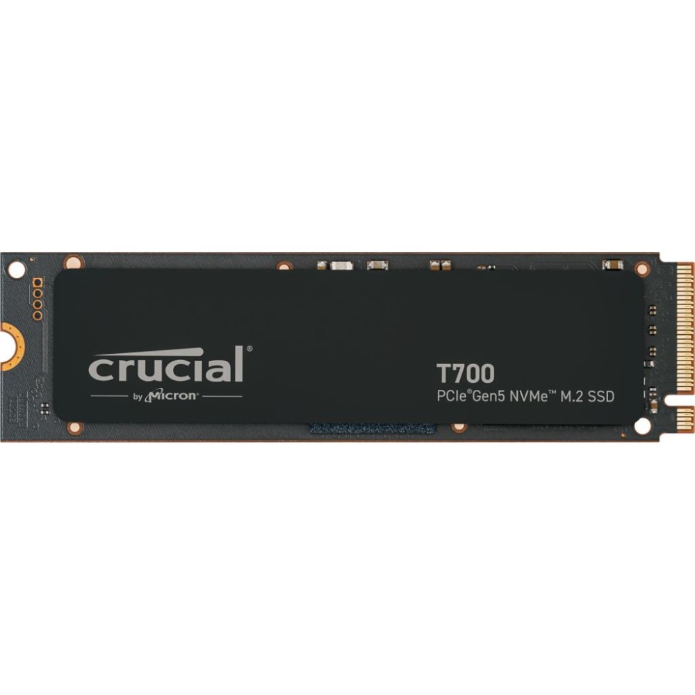 SSD|CRUCIAL|T700|2TB|M.2|PCIe Gen5|NVMe|TLC|Write speed 11800 MBytes/sec|Read speed 12400 MBytes/sec|TBW 1200 TB|CT2000T700SSD3
