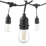 LAMP LED GARLAND GARDEN STRING/E27 15M 03-631 VISIONAL