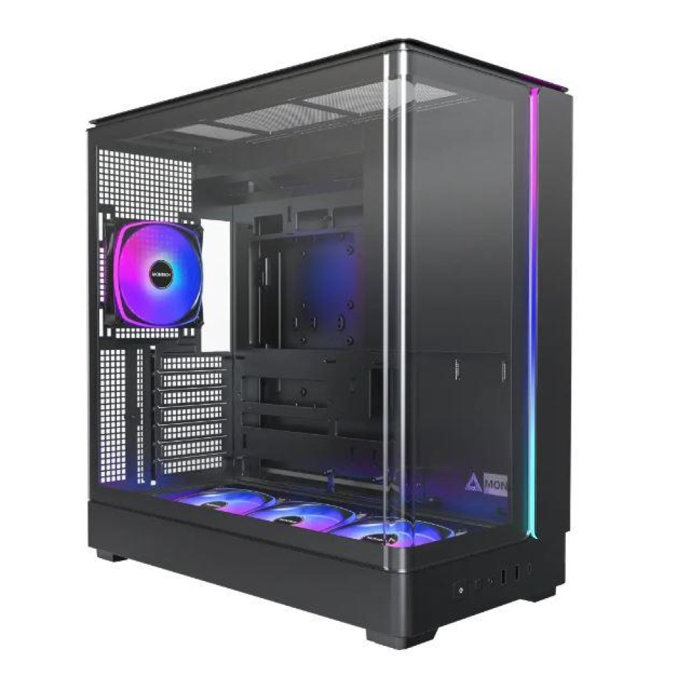Case|MONTECH|micro ATX/Mini-ITX|Black|Midi Tower|PC|KING 45 PRO|KING45PRO(B)