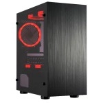 Case|GOLDEN TIGER|Raptor F-22|MidiTower|450 Watts|MicroATX|Colour Black|RAPTORF-22