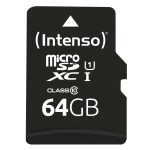 MEMORY MICRO SDXC 64GB UHS-I/W/ADAPTER 3423490 INTENSO