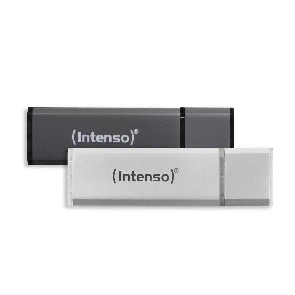 MEMORY DRIVE FLASH USB2 32GB/2PCS SILV/ ANT 3521480 INTENSO