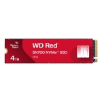 SSD|SANDISK|Red SN700|POWERED BY SANDISK|4TB|M.2|NVMe|Write speed 3100 MBytes/sec|Read speed 3400 MBytes/sec|TBW 5100 TB|WDS400T1R0C