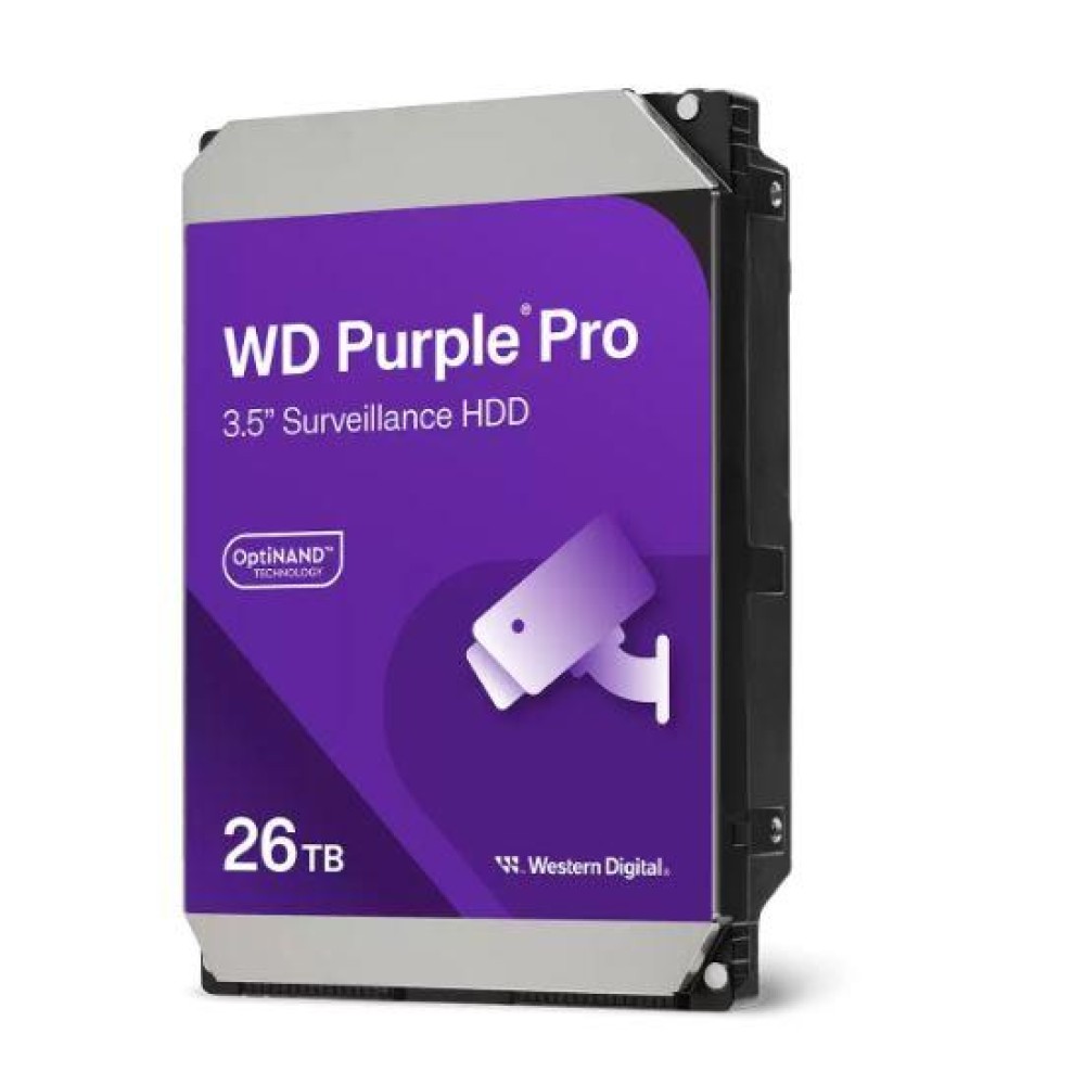 HDD|WESTERN DIGITAL|Purple Pro|26TB|512 MB|7200 rpm|3,5"|WD260PURP
