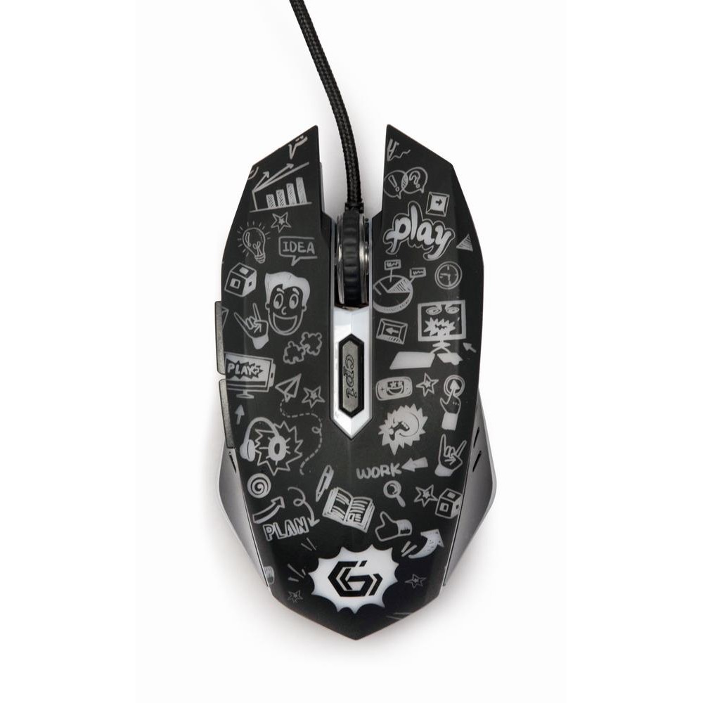 MOUSE USB OPTICAL BLACK/MUS-6B-GRAFIX-01 GEMBIRD MOUSE USB OPTICAL BLACK/MUS-6B-GRAFIX-01 GEMBIRD