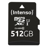 MEMORY MICRO SDXC 512GB UHS-I/W/ADAPTER 3423493 INTENSO