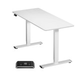 DESK MOTORISED/WHITE WDT221E-W ONKRON