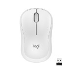 MOUSE USB OPTICAL WRL M220/SILENT WH 910-006128 LOGITECH