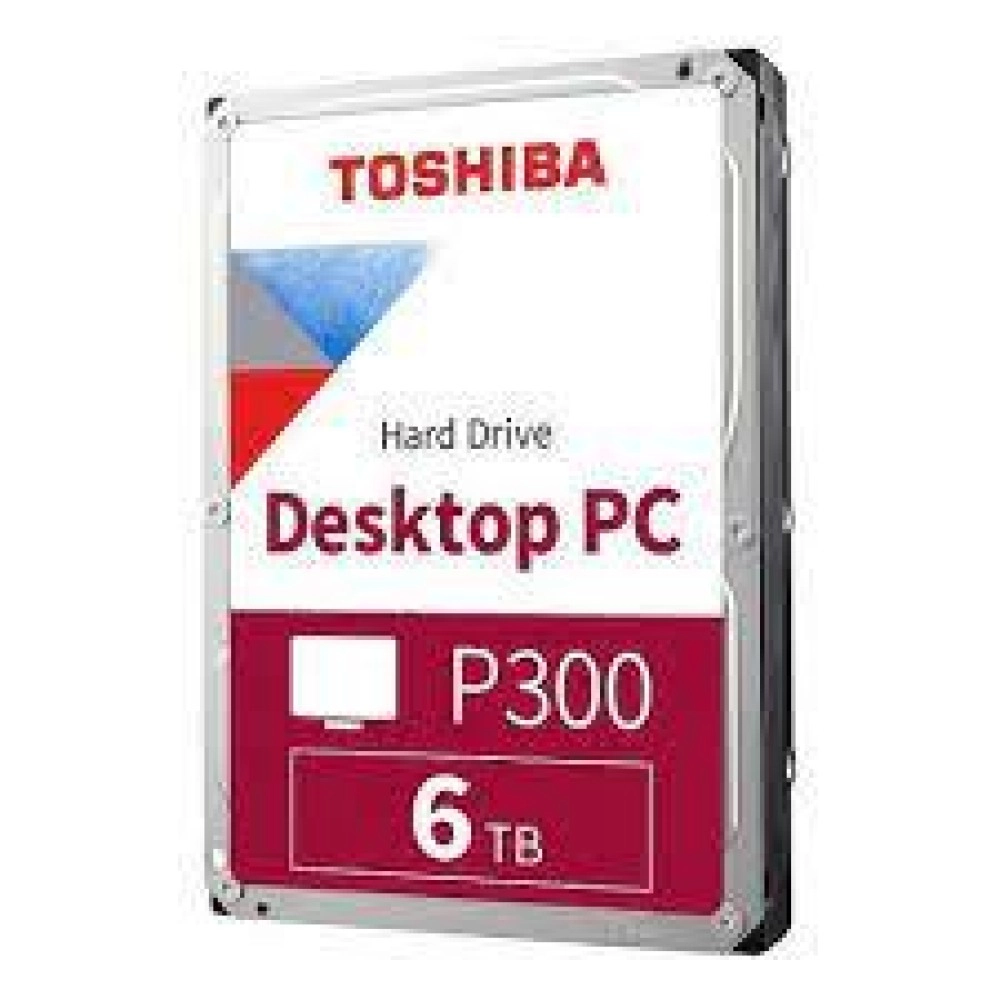 HDD|TOSHIBA|P300|6TB|SATA 3.0|128 MB|5400 rpm|3,5"|HDWD260UZSVA