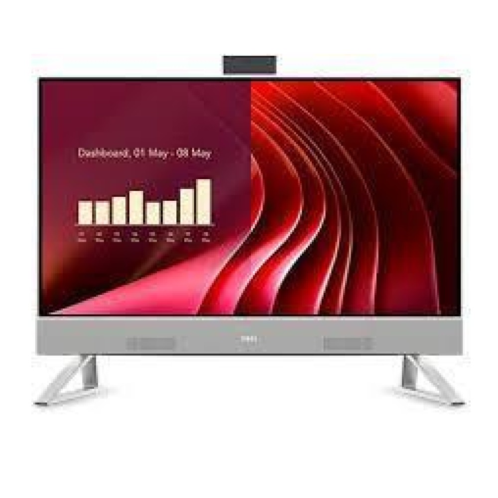 Monoblock PC|DELL|EC27250|Business|All in One|CPU Core 7|150U|1800 MHz|Screen 27"|RAM 16GB|DDR5|5200 MHz|SSD 512GB|Graphics card Intel Graphics|Integrated|ENG|Windows 11 Pro|Colour White|EC27250_RPLU-R_006_NOKB