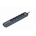 CABLE POWER EXTENSION 1.5M/5OUTL. +2USB SPG5-U2-5 GEMBIRD
