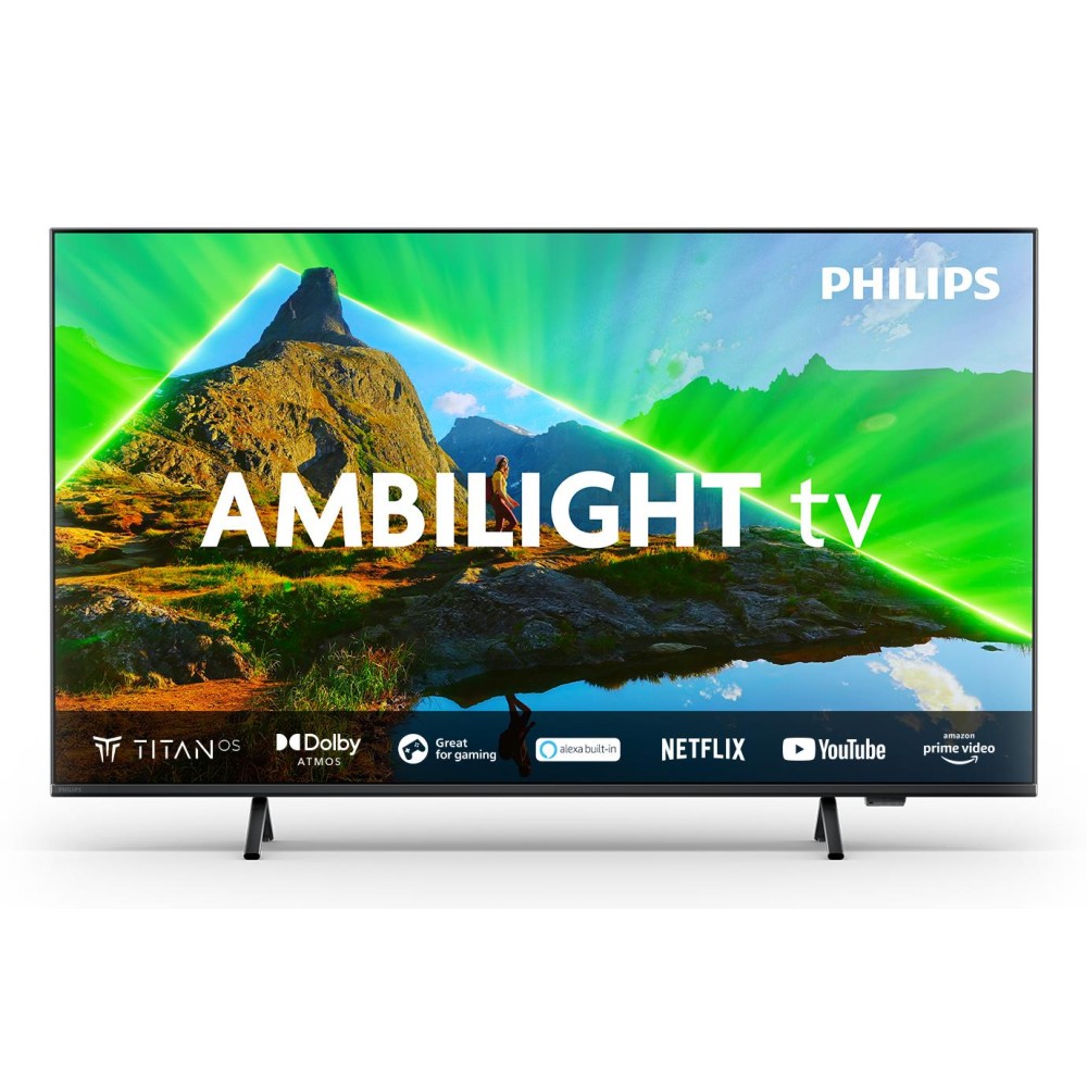 TV Set|PHILIPS|55"|4K/Smart|3840x2160|Wireless LAN|Bluetooth|Titan OS|Black|55PUS8319/12