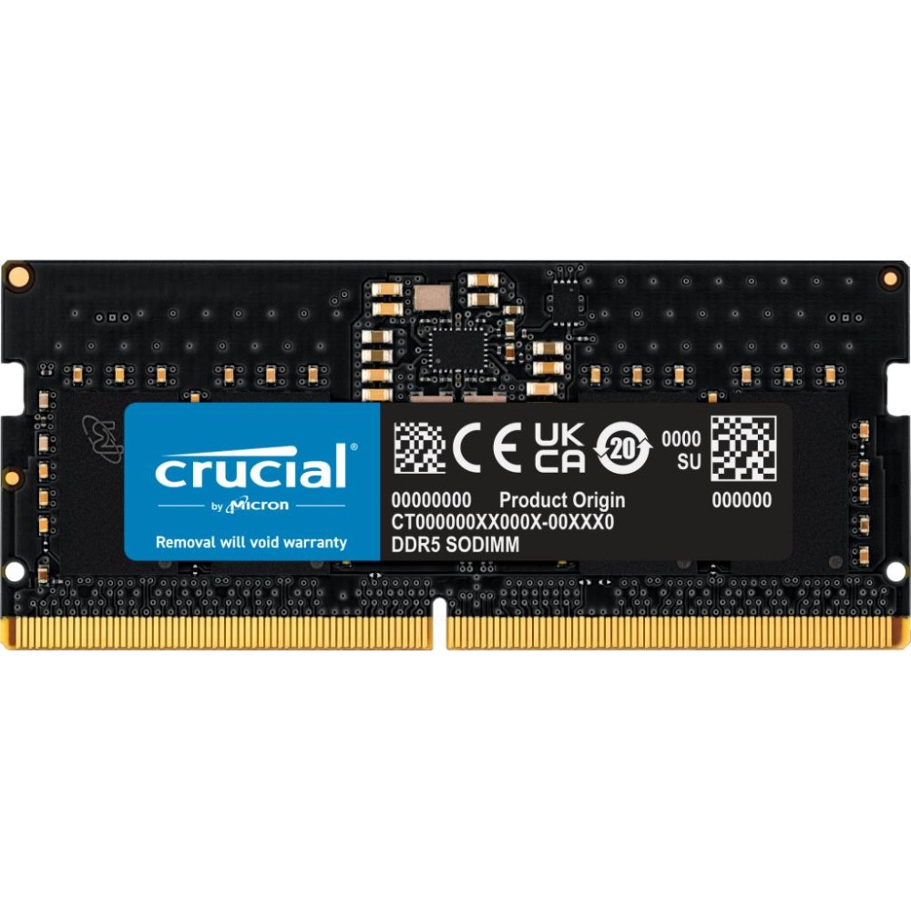 NB MEMORY 8GB DDR5-4800/SO CT8G48C40S5 CRUCIAL