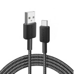 CABLE USB-A TO USB-C 0.9M/322 BLACK A81H5G11 ANKER