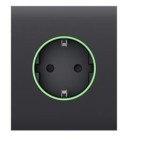 SMART CENTERCOVER/TYPE F GRAPHITE 59973 AJAX