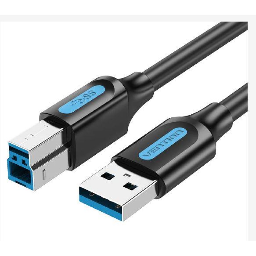 CABLE USB3.0 MALE TO MALE/3M BLACK COOBI VENTION CABLE USB3.0 MALE TO MALE/3M BLACK COOBI VENTION