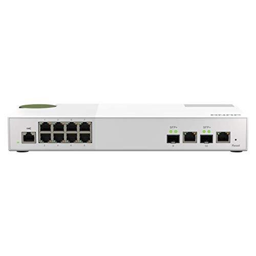 Switch|QNAP|QSW-M2108-2C|Type L2|Desktop/pedestal|2x10/100/1000BASE-T/SFP combo|QSW-M2108-2C