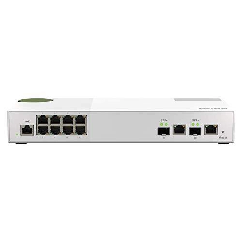 Switch|QNAP|QSW-M2108-2C|Type L2|Desktop/pedestal|2x10/100/1000BASE-T/SFP combo|QSW-M2108-2C