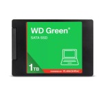 SSD|WESTERN DIGITAL|Green|1TB|3D NAND|Read speed 545 MBytes/sec|2,5"|MTBF 2000000 hours|WDS100T5G0A