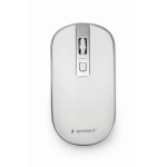 MOUSE USB OPTICAL WRL WHITE/SILVER MUSW-4B-06-WS GEMBIRD