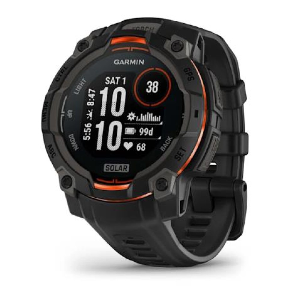 SMARTWATCH INSTINCT 3 SOLAR/BLACK/BLK 010-02934-00 GARMIN SMARTWATCH INSTINCT 3 SOLAR/BLACK/BLK 010-02934-00 GARMIN