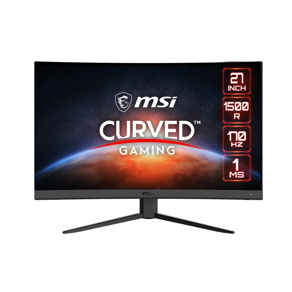 LCD Monitor|MSI|G27CQ4 E2|27"|Gaming/Curved|Panel VA|2560x1440|16:9|170Hz|Matte|1 ms|Tilt|Colour Black|G27CQ4E2 LCD Monitor|MSI|G27CQ4 E2|27"|Gaming/Curved|Panel VA|2560x1440|16:9|170Hz|Matte|1 ms|Tilt|Colour Black|G27CQ4E2