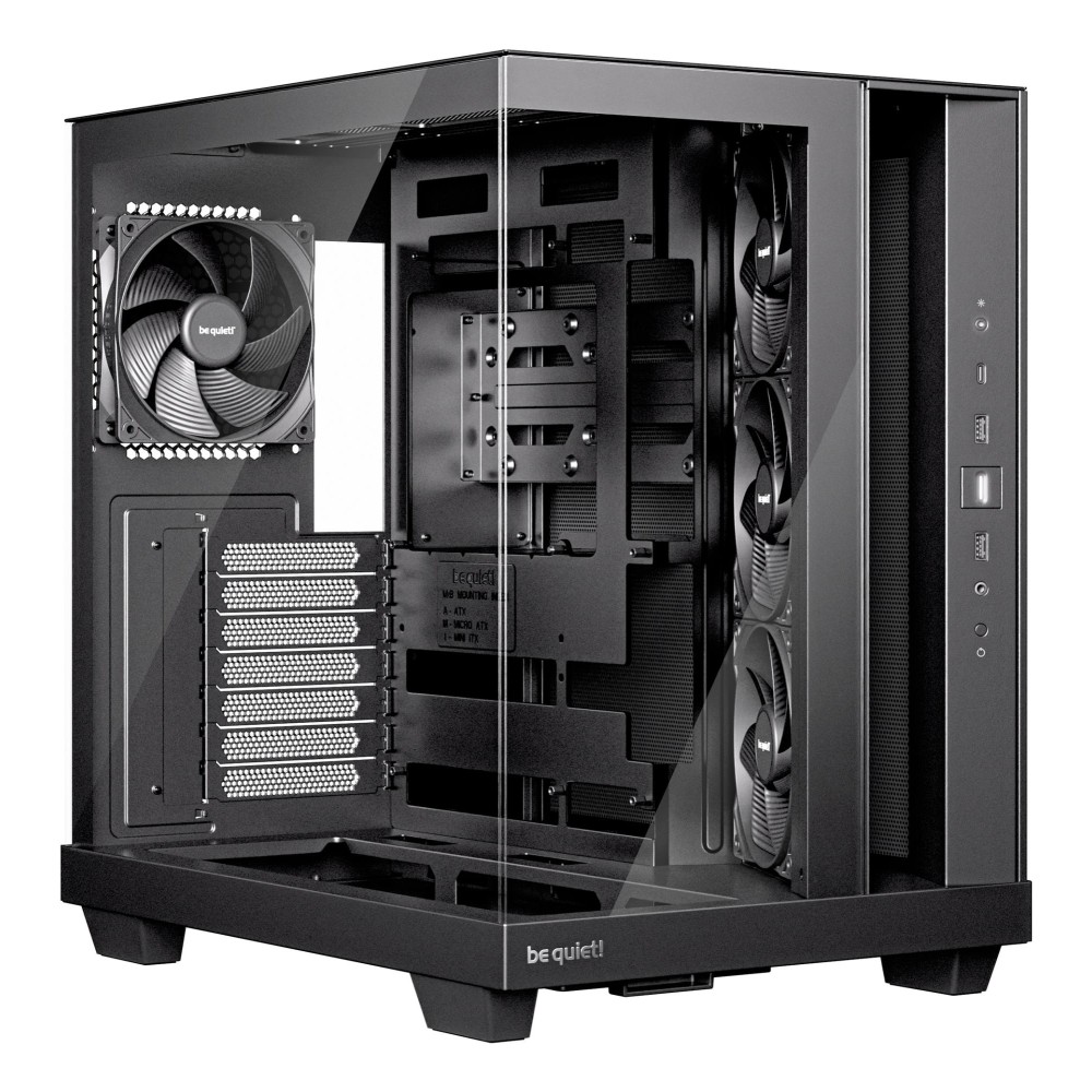 Case|BE QUIET|ATX/micro ATX/Mini-ITX|Black|Midi Tower|PC|BGW83