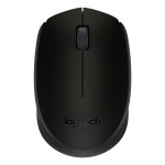MOUSE USB OPTICAL WRL B170/BLACK 910-004798 LOGITECH