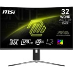 LCD Monitor|MSI|MAG 32CQ6PF|31.5"|Gaming|Panel VA|2560x1440|16:9|180 Hz|0.5 ms|MAG32CQ6PF