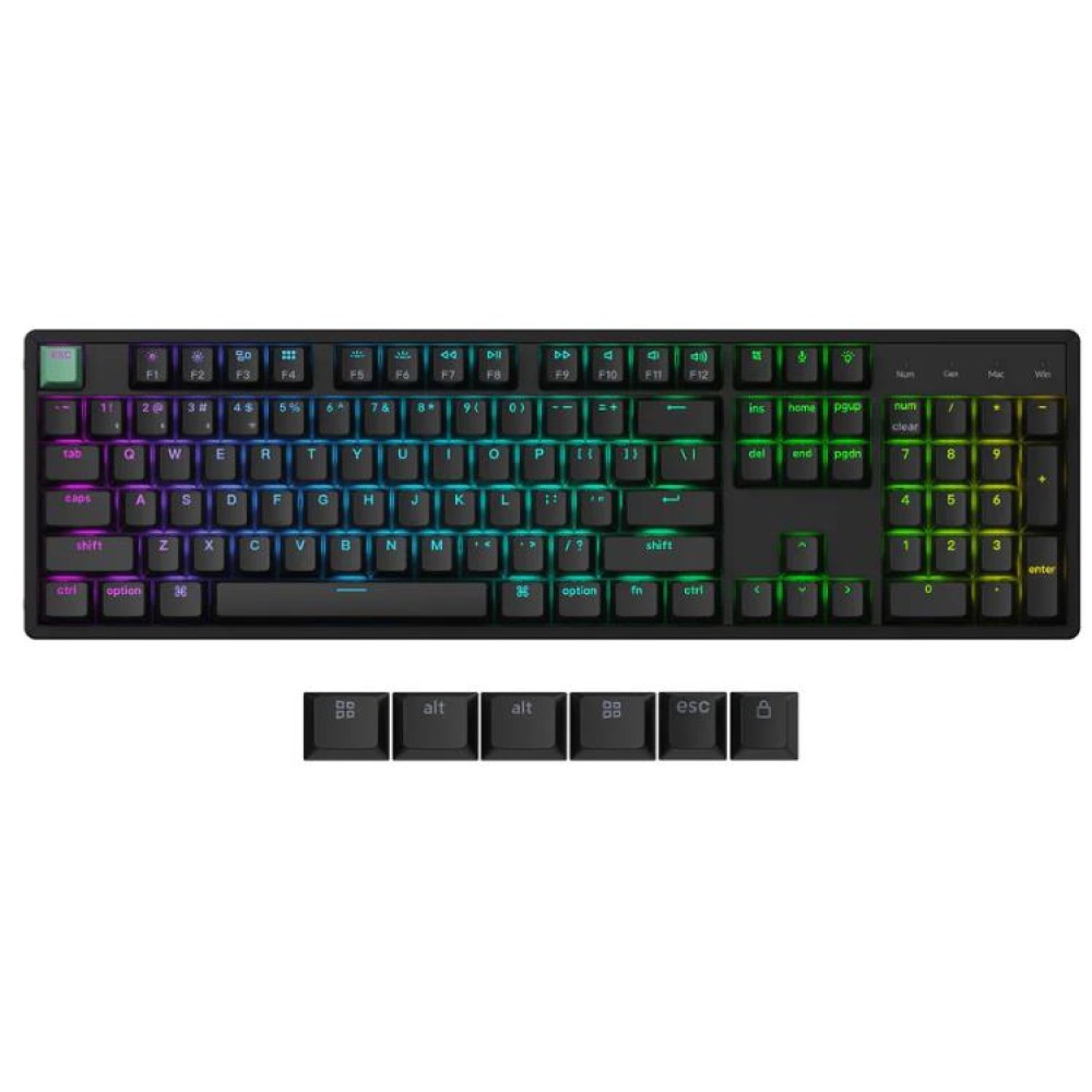 KEYBOARD WRL K10 HE/BLACK K10H-J1 KEYCHRON KEYBOARD WRL K10 HE/BLACK K10H-J1 KEYCHRON