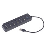 I/O HUB USB3 7PORT/UHB-U3P1U2P6P-01 GEMBIRD