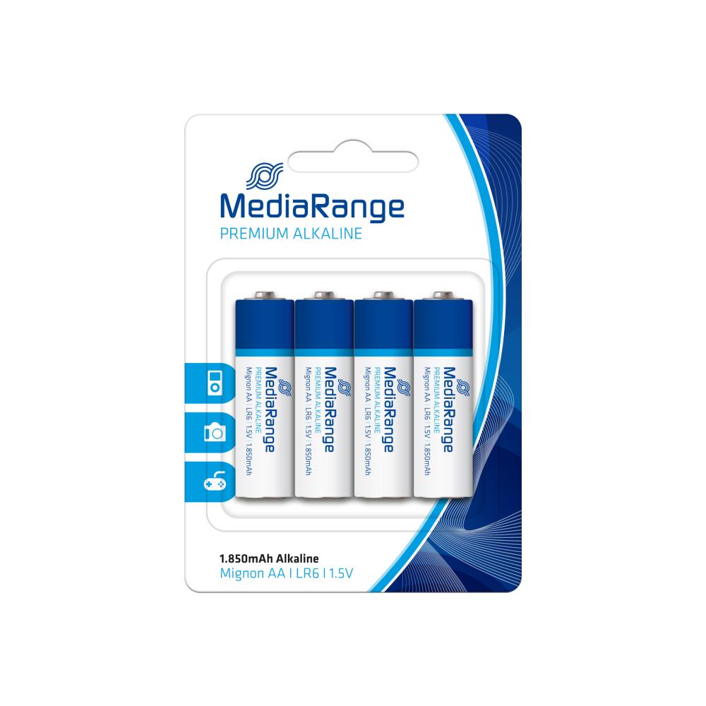 BATTERY ALKALINE AA 1.5V/4PCS MRBAT104 MEDIARANGE BATTERY ALKALINE AA 1.5V/4PCS MRBAT104 MEDIARANGE