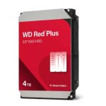HDD|WESTERN DIGITAL|Red Plus|4TB|128 MB|5400 rpm|3,5"|WD40EFZZ