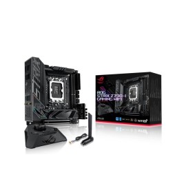 Mainboard|ASUS|Intel Z790|MiniITX|Memory DDR5|Memory slots 2|1xPCI-Express 5.0 16x|2xM.2|1xHDMI|2xUSB 2.0|4xUSB 3.2|1xUSB-C|2xUSB-C w/Thunderbolt|1xRJ45|ROGSTRIXZ790-IGAMWIFI Mainboard|ASUS|Intel Z790|MiniITX|Memory DDR5|Memory slots 2|1xPCI-Express 5.0 16x|2xM.2|1xHDMI|2xUSB 2.0|4xUSB 3.2|1xUSB-C|2xUSB-C w/Thunderbolt|1xRJ45|ROGSTRIXZ790-IGAMWIFI