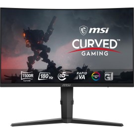 LCD Monitor|MSI|MAG 275CQRF QD E2|27"|Gaming/Curved|Swivel|Height adjustable|Tilt|Matte|Panel VA|2560x1440|16:9|180Hz|1 ms|Colour Black|MAG275CQRFQDE2 LCD Monitor|MSI|MAG 275CQRF QD E2|27"|Gaming/Curved|Swivel|Height adjustable|Tilt|Matte|Panel VA|2560x1440|16:9|180Hz|1 ms|Colour Black|MAG275CQRFQDE2