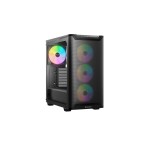 Case|BE QUIET|PURE BASE 501 LX|MidiTower|Case product features Transparent panel|Not included|ATX|MicroATX|MiniITX|Colour Black|BGW78