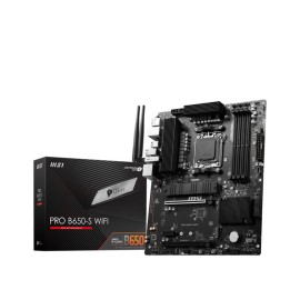 Mainboard|MSI|AMD B650|SAM5|ATX|Memory DDR5|Memory slots 4|1xPCI-Express 1x|2xPCI-Express 16x|2xM.2|1xHDMI|1xDisplayPort|7xUSB 3.2|1xUSB-C|1xRJ45|6xAudio port|PROB650-SWIFI Mainboard|MSI|AMD B650|SAM5|ATX|Memory DDR5|Memory slots 4|1xPCI-Express 1x|2xPCI-Express 16x|2xM.2|1xHDMI|1xDisplayPort|7xUSB 3.2|1xUSB-C|1xRJ45|6xAudio port|PROB650-SWIFI