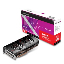 Graphics Card|SAPPHIRE|AMD Radeon RX 7700 XT|12 GB|GDDR6|192 bit|PCIE 4.0 16x|2xHDMI|2xDisplayPort|11335-04-20G Graphics Card|SAPPHIRE|AMD Radeon RX 7700 XT|12 GB|GDDR6|192 bit|PCIE 4.0 16x|2xHDMI|2xDisplayPort|11335-04-20G