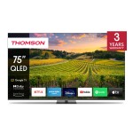 TV Set|THOMSON|75 "|4K Ultra HD|3840 x 2160 pixels|Flat|16:9|QLED|75QG5C14
