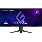 LCD Monitor|VIEWSONIC|34"|Gaming/21 : 9|Panel VA|3440x1440|21:9|165 Hz|Matte|1 ms|Swivel|Height adjustable|Tilt|Colour Black|VX3480-2K-PRO