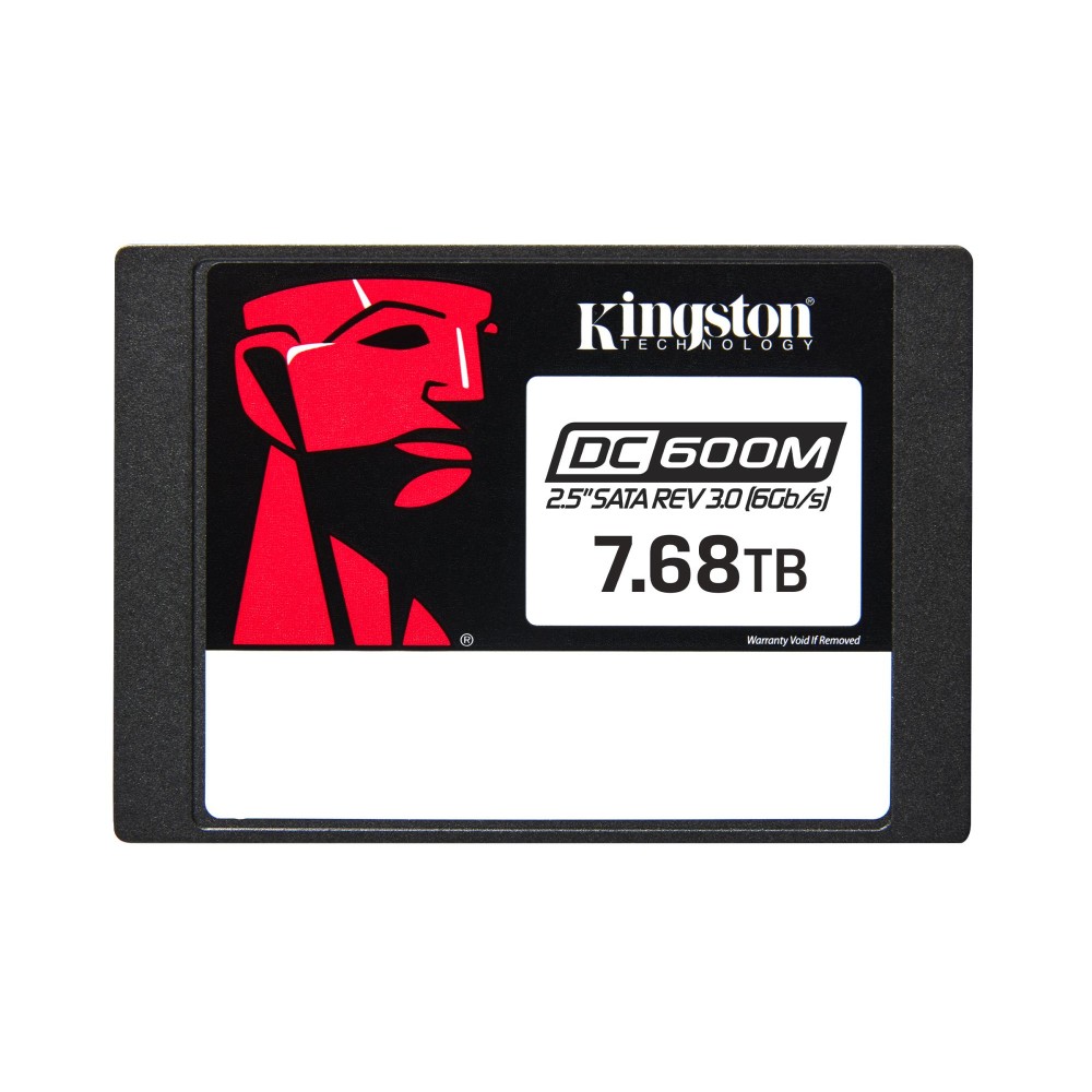 SSD|KINGSTON|14016xTBW rating|MTBF 2000000 h|Read speed 560 MB/s|Write speed 530 MB/s|Serial ATA III|2.5"|7680 GB|DC600M|SEDC600M/7680G
