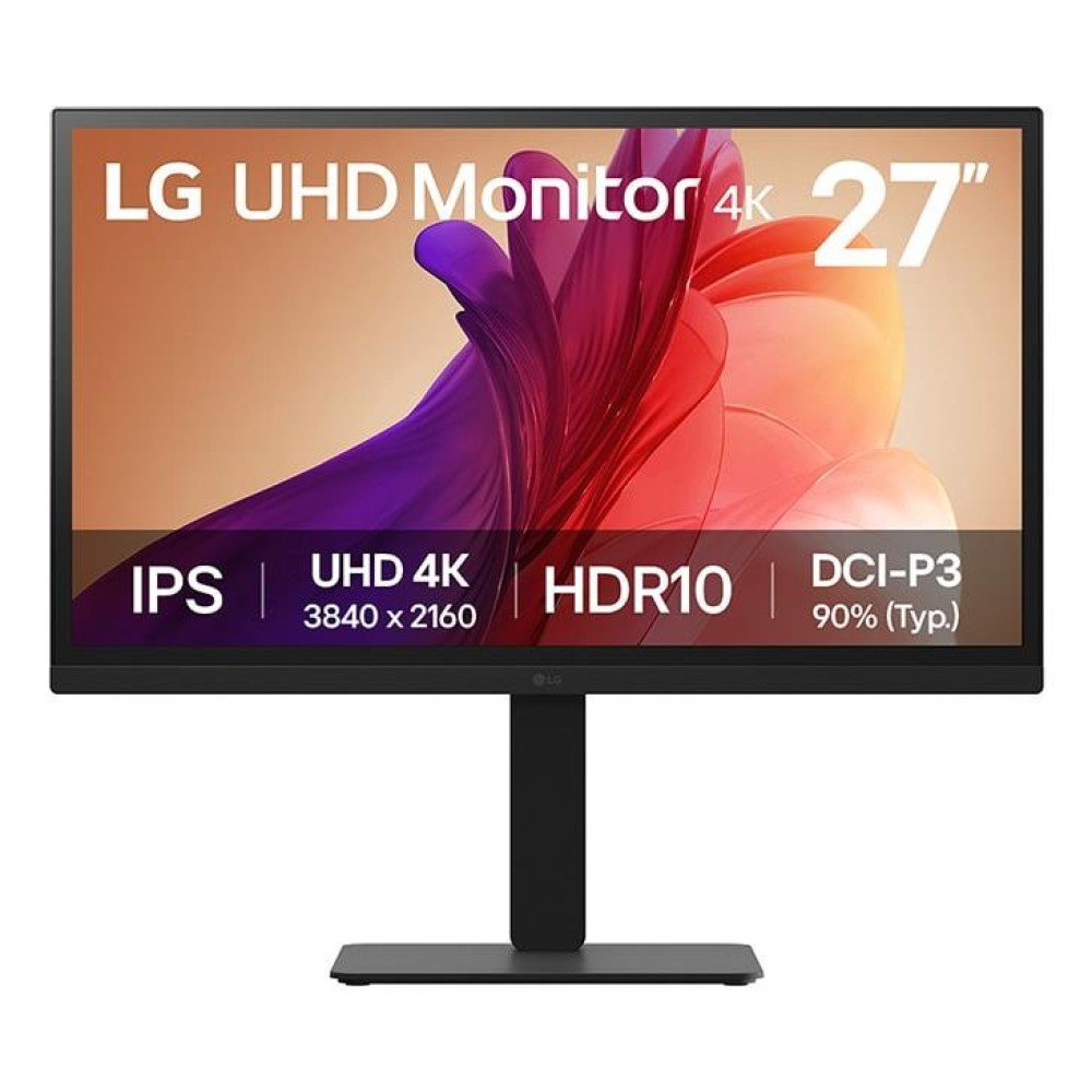 LCD Monitor|LG|27 "|3840 x 2160 pixels|4K Ultra HD|Flat|27BA45U-B