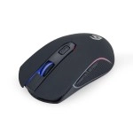 MOUSE USB OPTICAL WRL RGB/RECHARGE MUSGW-6BL-01 GEMBIRD