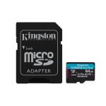 MEMORY MICRO SDXC 64GB UHS-I/W/ADAPTER SDCG4/64GB KINGSTON