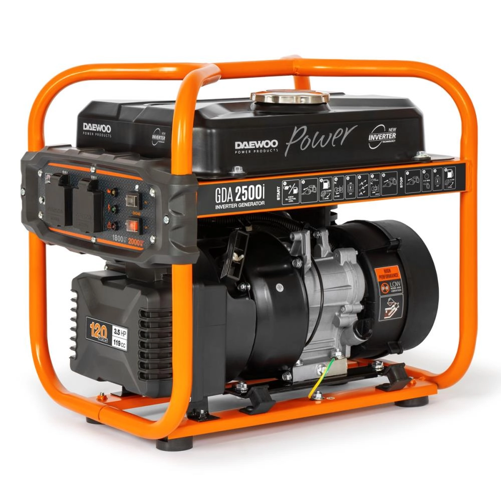 INVERTER GENERATOR 1.8KW 230V/GDA 2500I DAEWOO