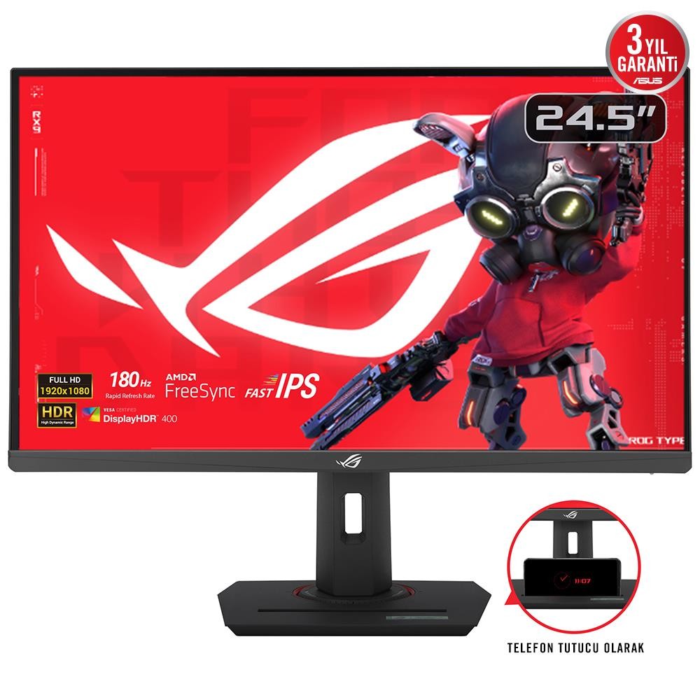 LCD Monitor|ASUS|ROG Strix XG259CS|24.5"|Gaming|Panel IPS|1920x1080|16:9|180Hz|1 ms|Swivel|Pivot|Height adjustable|Tilt|90LM0AM0-B01370