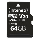 MEMORY MICRO SDXC 64GB C10/W/ADAPTER 3433490 INTENSO